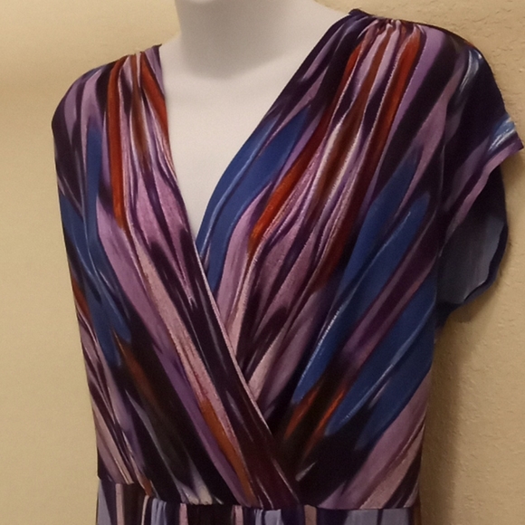 Anthropology- Donna Morgan Striped Dress👗 - Picture 5 of 14